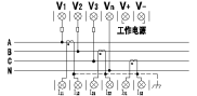 威勝DTSD342-1G主端子接線(xiàn)圖