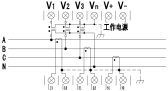 威勝DTSD342-1G主端子接線(xiàn)圖