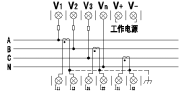 威勝DSSD332-1C(三相三線)/DTSD342-1C(三相四線)數(shù)顯儀表接線圖