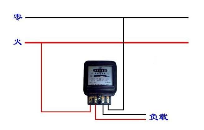 單相電表怎么接線